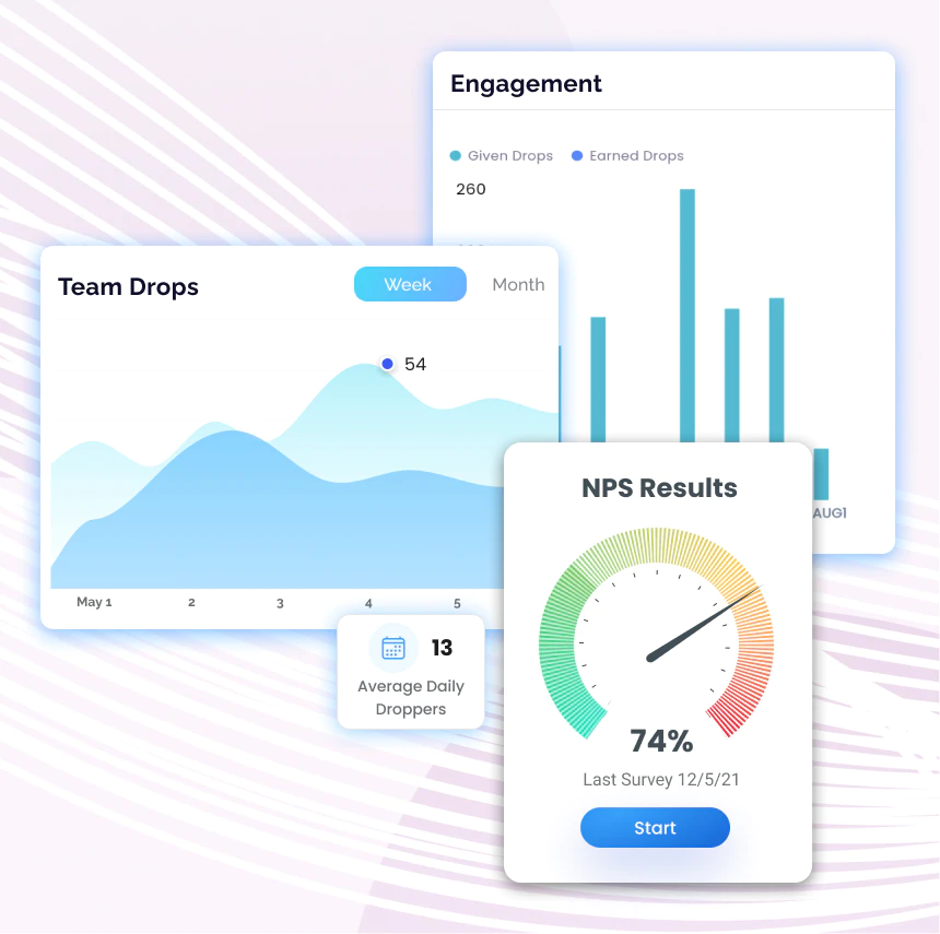 Give River insights dashboard