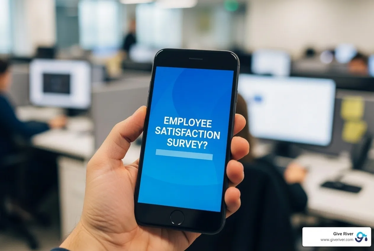 employee satisfaction survey - employee retention metrics